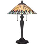 Quoizel Lighting - Quoizel Lighting TF1433T Pearson - 2 Light Table Lamp - Shade Included.