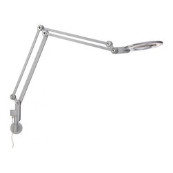 Link Wall Mount Lamp in Silver - Wall Lighting