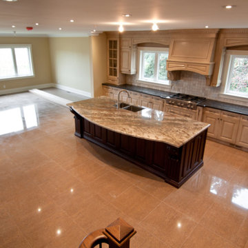 24x24 Porcelain Tiles Throughout Main Floor