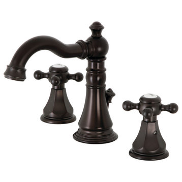 FSC1975BX Widespread Bathroom Faucet With Pop-Up Drain, Oil Rubbed Bronze