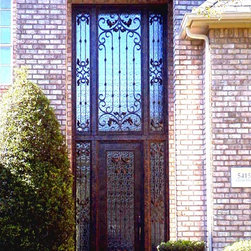 Wrought Iron Exterior Entry Doors - Products