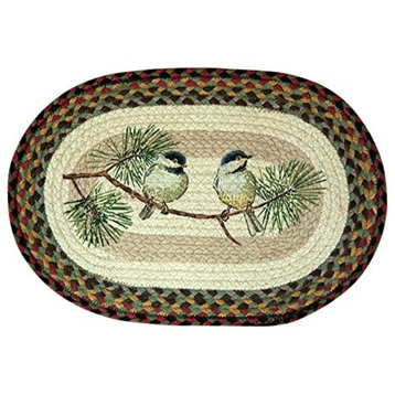 Pm Op 81 Chickadee Oval Placemat 13"X19"