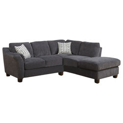 Transitional Sectional Sofas by Lorino Home