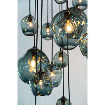 Alan Mizrahi Artistic Bubble Glass Lighting for Luxury Interiors