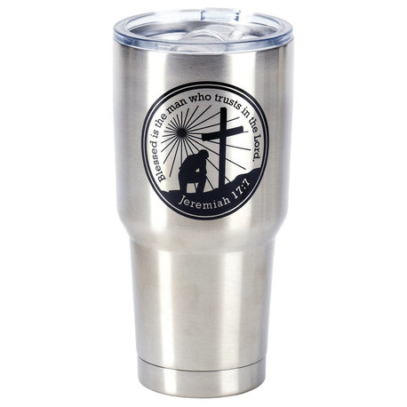 Tumbler, Man of God, Stainless Steel, 30 oz