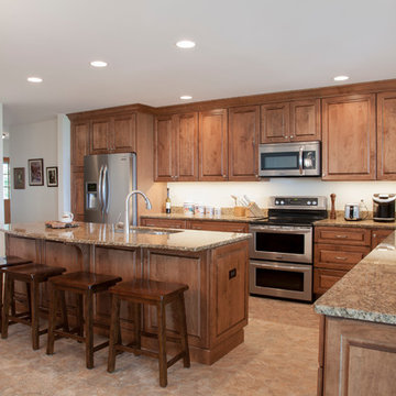 Espresso Maple kitchen