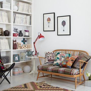 Living Room with Ercol Love Seat