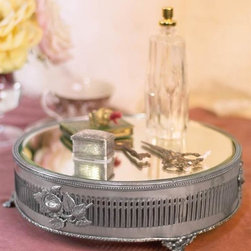 Mirrored Vanity Tray - Decorative Accents