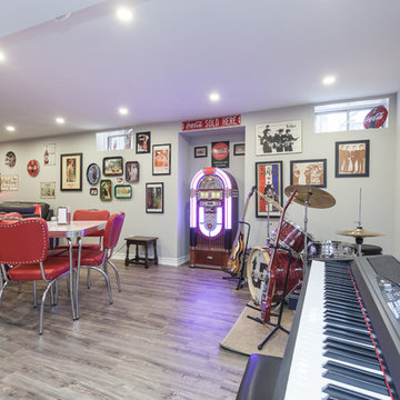Oakville | Themed Basement Build