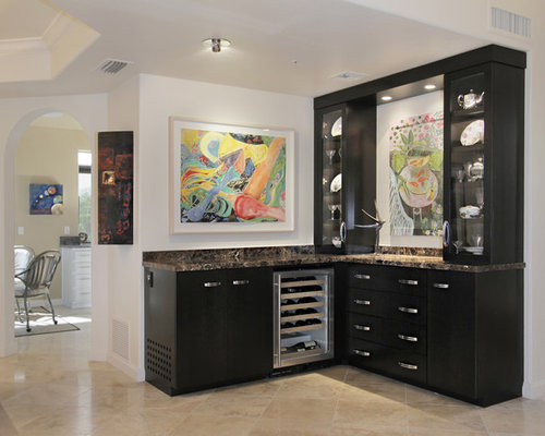 Best L Shaped Wet Bars Design Ideas & Remodel Pictures | Houzz