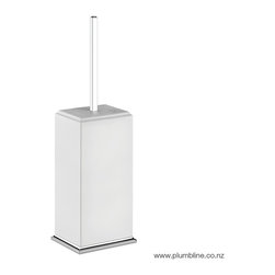Eleganza Floor Mount Toilet Brush - Toilet Accessories
