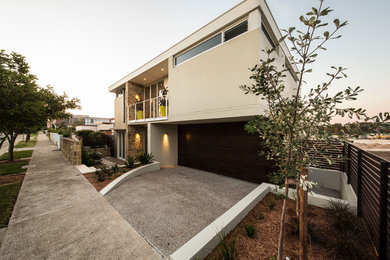 Contemporary exterior in Sydney.