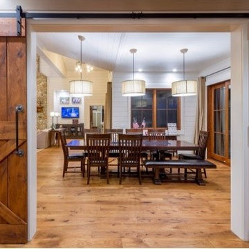 Barn Doors to Formal Dining