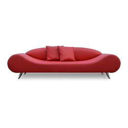 Harmony Sofa- Red Italian PPM - Sofas