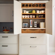 Red and White Kitchen