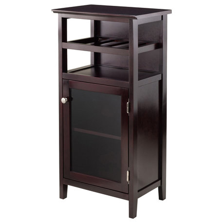 Winsome Wood Alta Wine Cabinet