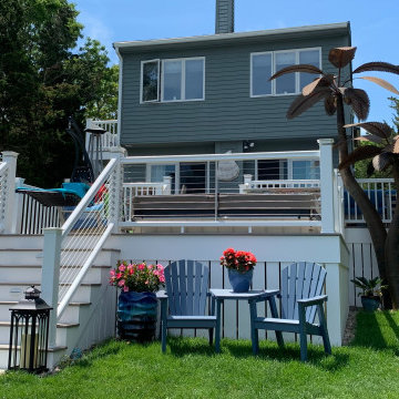 TimberTech Azek Deck on Mattapoisett, MA Waterfront Home