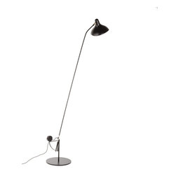 Tviet Floor Lamp | Black - Floor Lamps