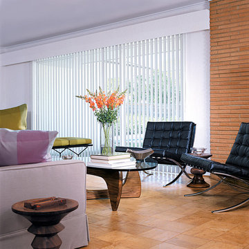 Hunter Douglas Contemporary Living Window Treatments and Draperies