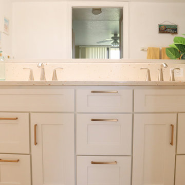 Master and Guest Bathroom Vanities