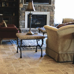 Walnut Versailles Pattern - Flooring