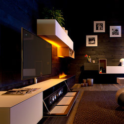Spectral Ameno mit Smart Flame - Entertainment Centers And Tv Stands