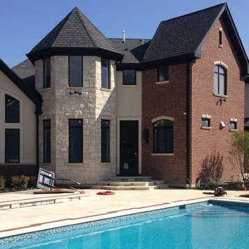 Rear Elevation Pool Detail