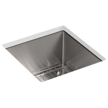 Kohler Strive 15" X 15" Under-Mount Bar Sink with Sink Rack