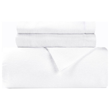 White King Cotton Blend Thread Count Washable Duvet Cover Set