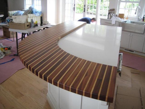 nautical themed bar top