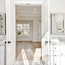 Bathroom tile and vanity