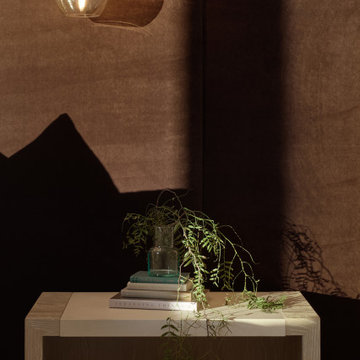 Canyon View New Build | Primary Bedroom Side Table Close-Up