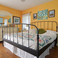 black 3rd floor bedroom