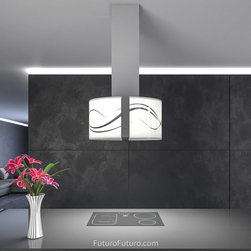 27&Prime; Murano Serenity LED Island Range Hood - Range Hoods And Vents