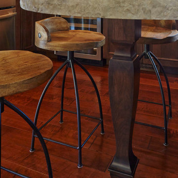 Rustic Los Gatos Kitchen