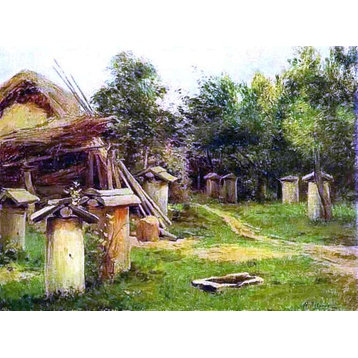 Isaac Ilich Levitan The Apiary, 21"x28" Wall Decal