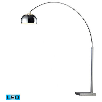 -Modern/Contemporary Style-Steel and Marble 9.5W 1 LED Arc Floor Lamp-70 Inches