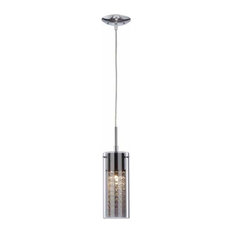 Canarm IPL178B019 Sloan 1 Light 4-3/4"W Mini Pendant - Chrome