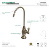 Kingston Brass KS319.AL Restoration 2.0 GPM Cold Water Dispenser - Brushed