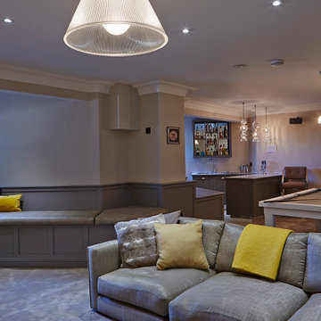 Basement Full Renovation in a Georgian House