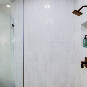 Elegant Classic Primary Bath Remodel Kansas City, MO