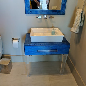 Powder bath