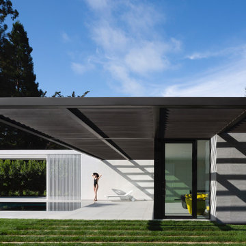 The Flying V - pool house