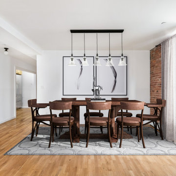 Virtual Staging Examples - Industrial Style