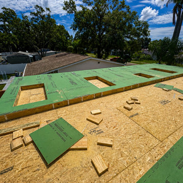 Three-Story Custom Home — Phase 1 of Phase 3: 2nd-Floor Structural Framing