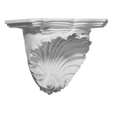 10 3/8"W x 6"D x 7 3/8"H Shell Decorative Shelf