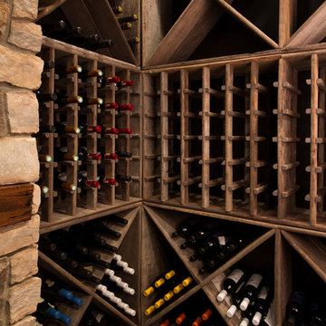 Unique wine cellar and tasting station