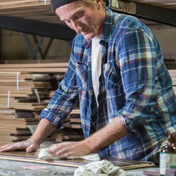 The Custom Shop Crew at work - Hardwood Flooring