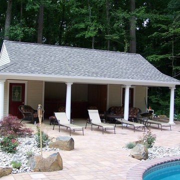 Custom Pool House in Columbus, NJ
