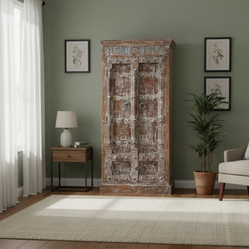 The Antique Carved Armoire Is the Statement Piece Your Room Doesn't Know It Need